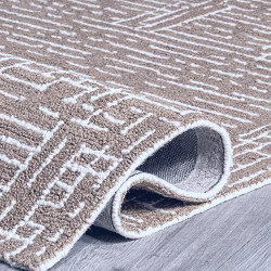 Arvin Olano x Rugs USA Hive Jute and Wool Natural Rug